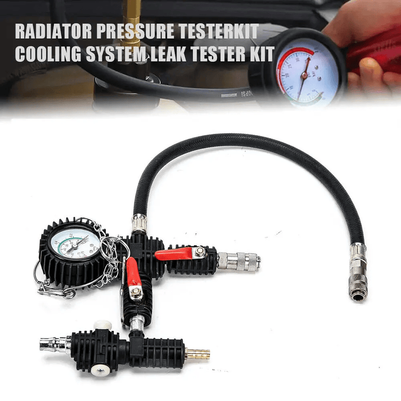 salelink.co.nz Unbranded 28 Piece Radiator Pressure Tester Kit 28 Piece Radiator Pressure Tester Kit For Cars