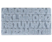 Resin Art NZ Moulds Alphabet Letter Number Moulds - with Hole Alphabet Letter Number Moulds - with Hole | NZ