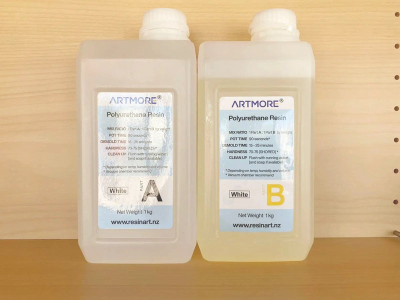 Resin Art NZ POLYURETHANE RESIN Polyurethane Resin - White Polyurethane Resin - White | NZ