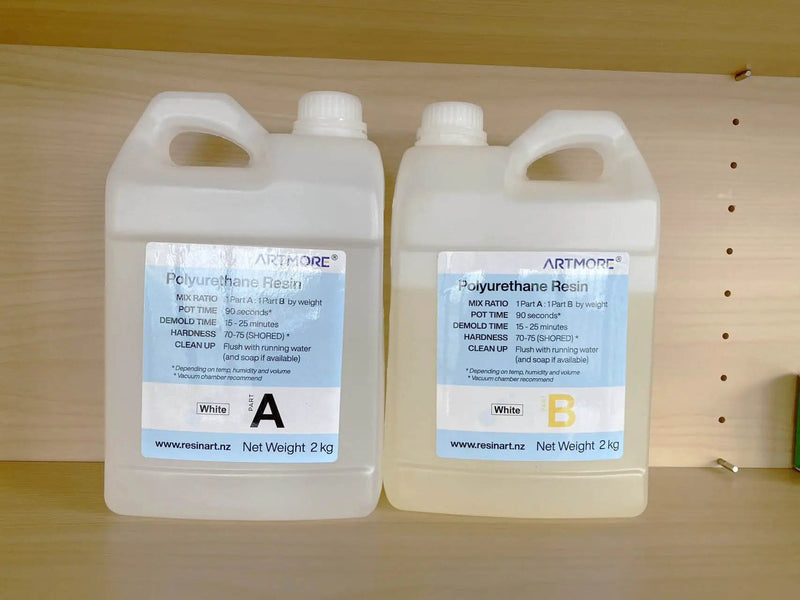 Resin Art NZ POLYURETHANE RESIN Polyurethane Resin - White Polyurethane Resin - White | NZ