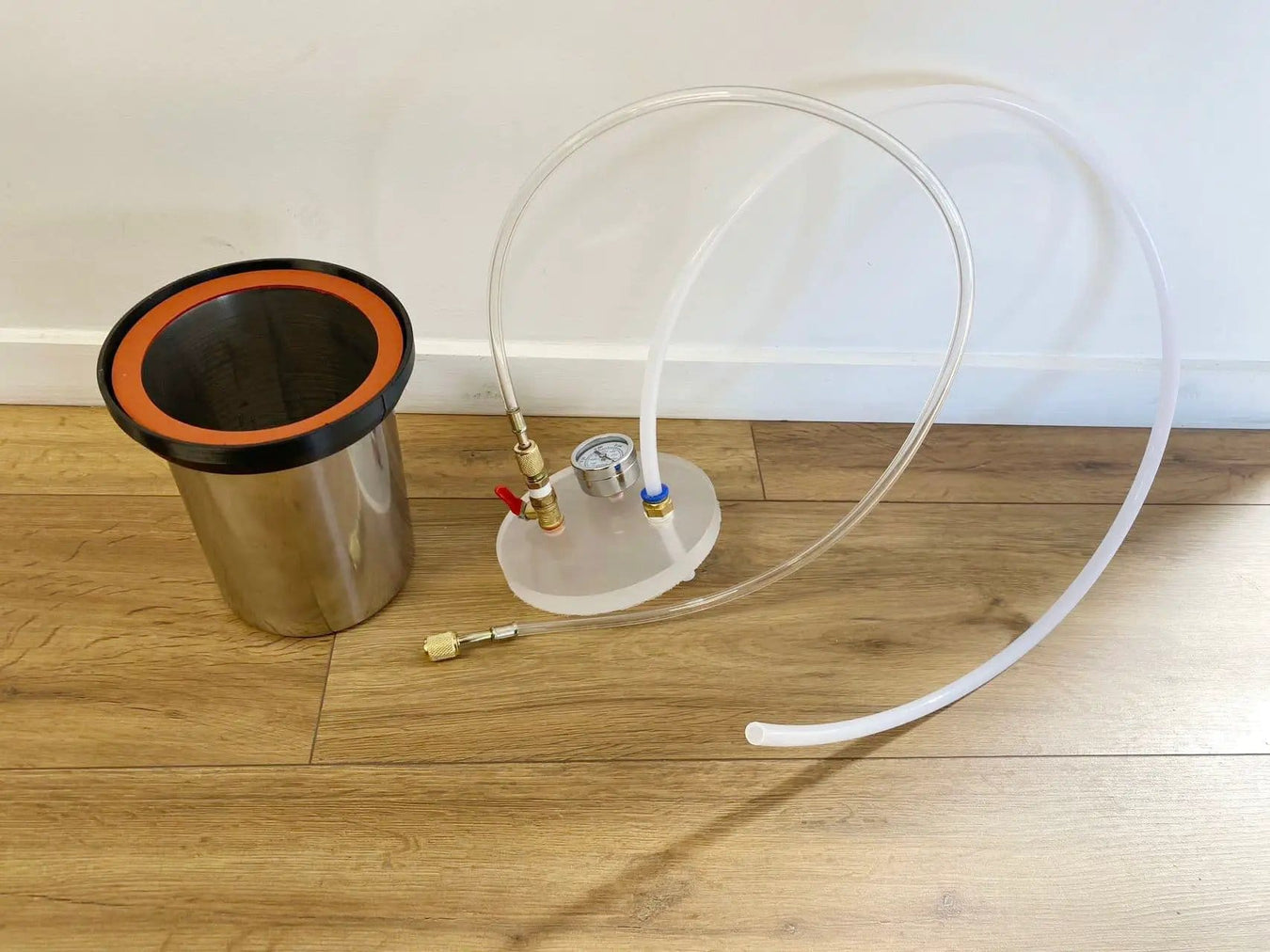 Resin Infusion Catch Pot / Resin Trap – 1.4L for Carbon Fiber and Fiberglass Fabrication – view 1