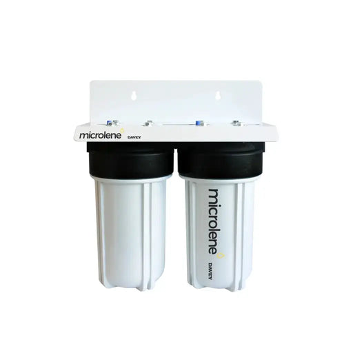Davey Microlene 10" Jumbo Twin Filter Housing - Rainwater, Mains or Housing Only NZ – view 1