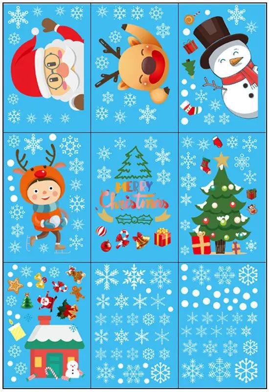 salelink.co.nz Unbranded Christmas window stickers A Christmas window stickers A | Action Outdoors NZ