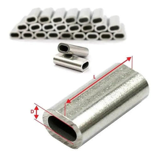 1.50mm ALLI CRIMPS X 100-PCS LARGE – view 1