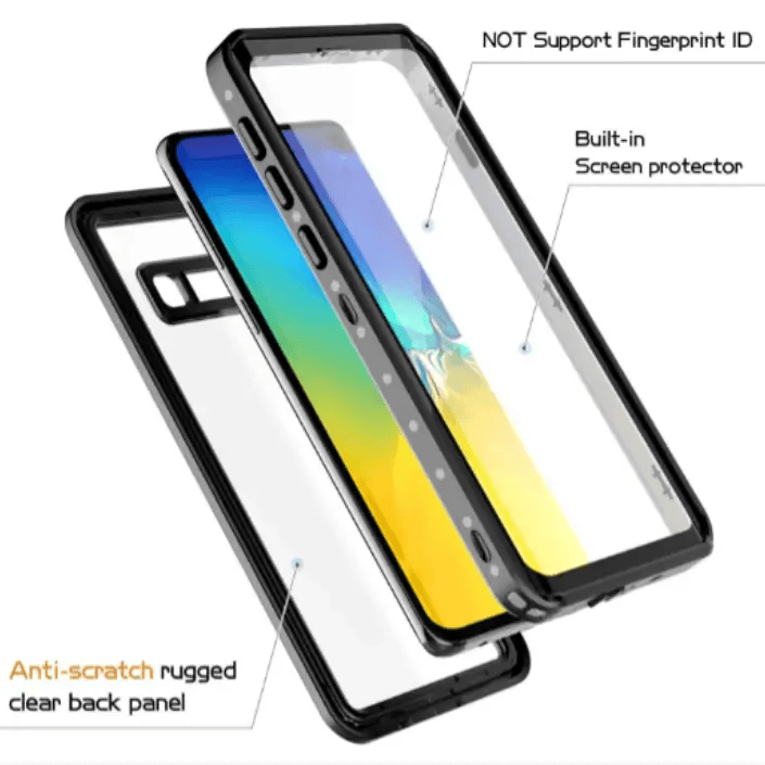 techplus Redpepper Full Cover Waterproof Case for Samsung Galaxy S10 Redpepper IP68 Full Cover Waterproof Case Samsung S10