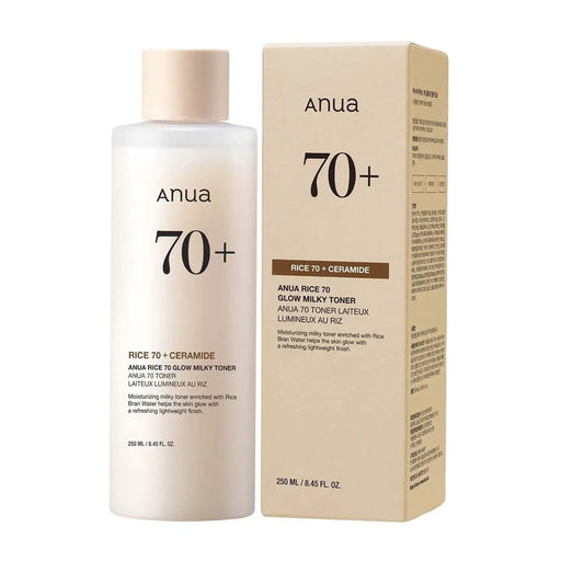 Poppy Gifts Skin Care Anua Rice 70 + Ceramide Glow Milky Toner 250ml Anua Rice 70 + Ceramide Glow Milky Toner 250ml