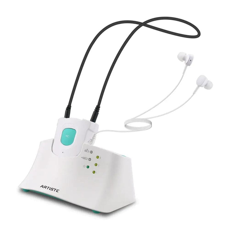 Deafquip TV Listener Wireless Induction Neckloop Headphone suitable for most hearing aid users Wireless Induction Neckloop Headphone suitable for most hearing aid users