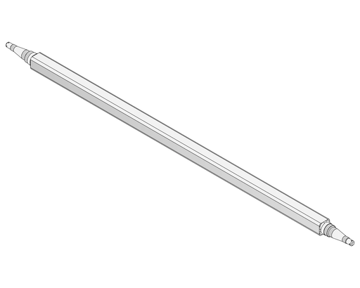 Trojan Straight Beam Axle Non-Braked 1750kg Galvanised for Leaf-Spring Trailers and Heavy-Duty Use – view 1