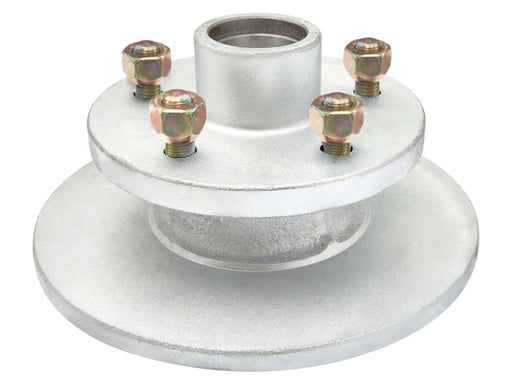 Trojan 1500kg High Capacity Disc Braked Hub And Stub Kits For NZ Trailers 5x4 1/4x7/16 Duratorque Beams – view 2