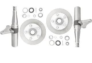 Trojan Trailer Parts 1750kg H&S Set - Tophat - 5x4-1/2x1/2" - Pair 1750kg H&S Set - Tophat - 5x4-1/2x1/2" - Pair