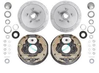 1500kg Drum Braked Hub Kit - 10" Electric Drum - 5x4-1/2x1/2