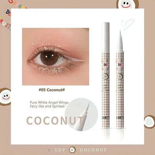 Poppy Gifts makeup FLORTTE Fruity Colour Liquid Eyeliner Coconut FLORTTE Fruity Colour Liquid Eyeliner Coconut