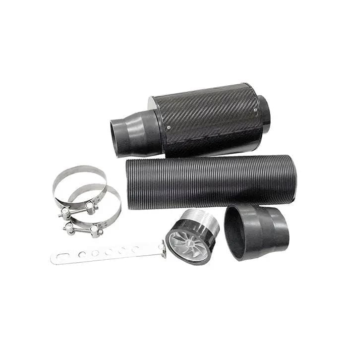 Racing Pro NZ Ltd JETCO AIR FILTER KIT - CARBON WITH FLEXIBLE INLET PIPE JETCO AIR FILTER KIT - CARBON WITH FLEXIBLE INLET PIPE