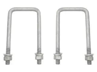 Trojan Square U Bolt M12 68mm 145mm Pair Jockey Wheel Parts