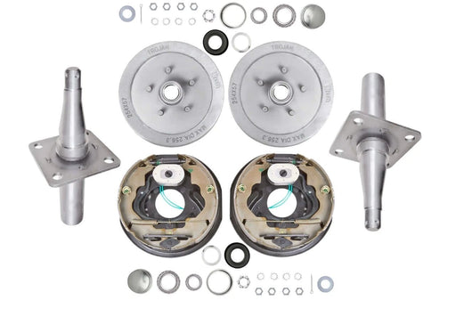 Trojan 10in Electric Drum Braked Kit For Trailers HeavyDuty – view 3