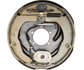 12" Drum Backing Plate Assembly - Electric - Left