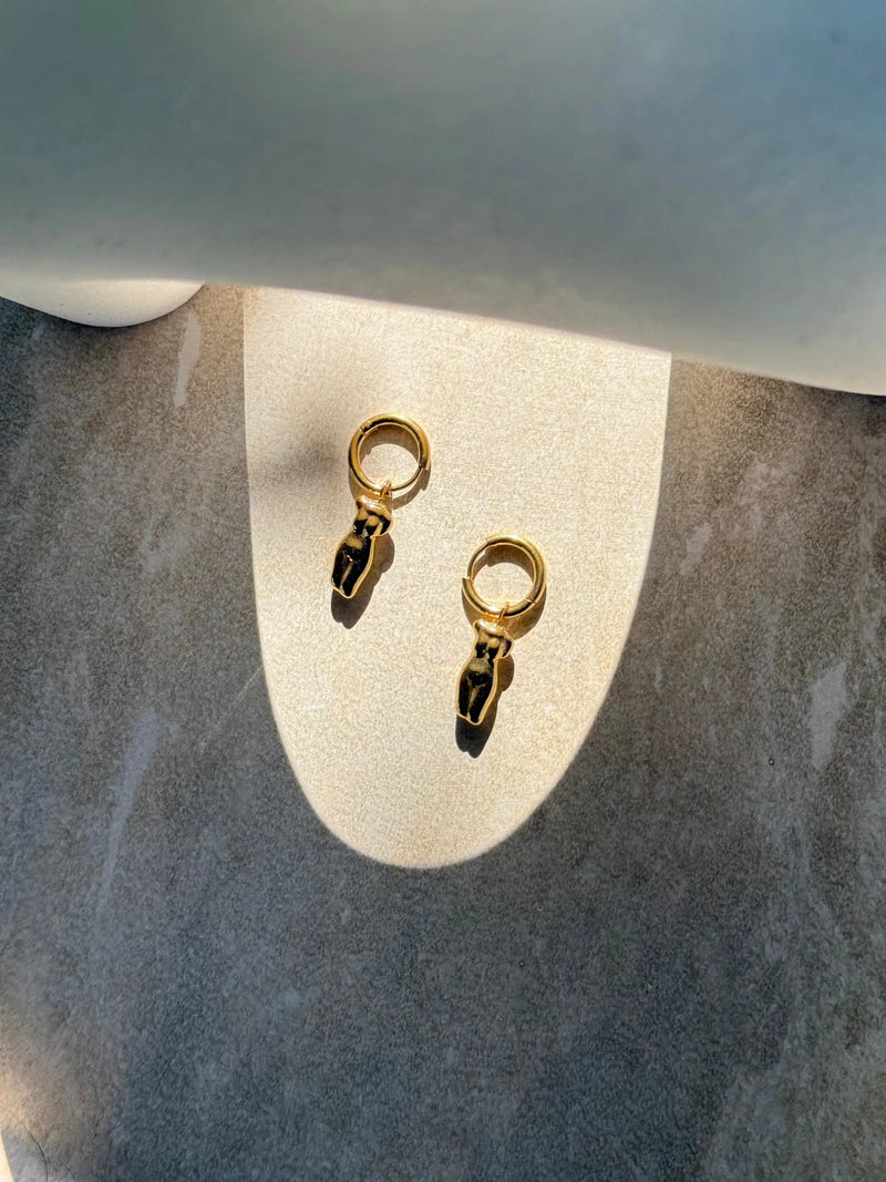 Tahana Jewellery Huggies Wāhine Tinana Gold Huggies Wāhine Tinana Gold Huggies