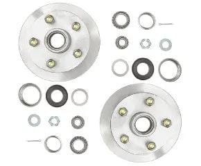 1500kg Disc Braked Hub Set - SS Disc - 5x120x7/16" - Pair