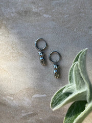 Tahana Jewellery Earrings Wāhine Tinana Silver Huggies Wāhine Tinana Silver Huggies