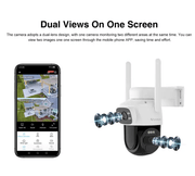 salelink.co.nz Unbranded Solar 4G Security Camera Outdoor Solar 4G Security Camera Outdoor | Action Outdoors NZ