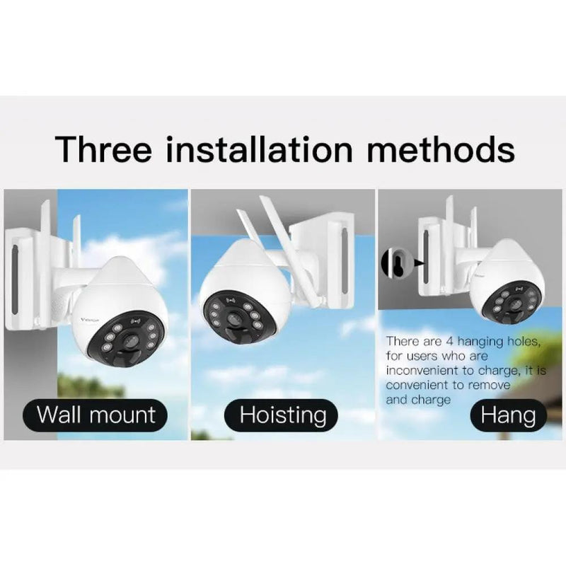 salelink.co.nz Unbranded Solar Outdoor Security Camera - Privacy Solar Outdoor Security Camera - Privacy | Action Outdoors NZ