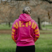 The Brave Pants Company General Raspberry Affiliation Hoodie Brave Pants Raspberry Hoodie Velvet Soft Cozy Warm