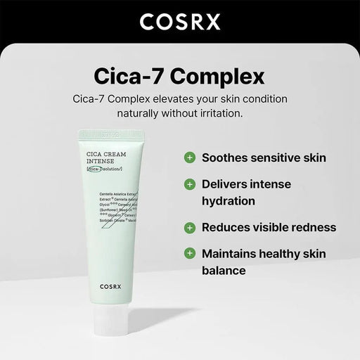 Poppy Gifts Skin Care COSRX Pure Fit Cica Cream Intense 50ml COSRX Pure Fit Cica Cream Intense 50ml