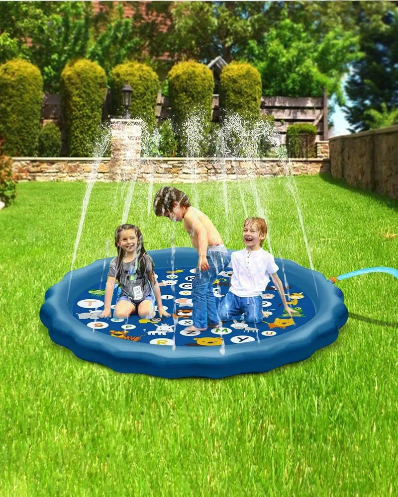 Kids Water Play Mat Sprinkler Splash Pad 170CM – view 4