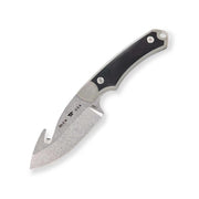 Buck Knives Fixed blade Buck 664 Alpha Hunter Select Gray Guthook Buck 664 Alpha Hunter Guthook Hunting Knife Gray Handle
