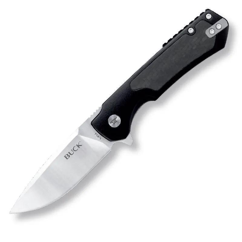 Buck Knives Outdoors Knives Buck 714 Stinger Black Buck 714 Stinger Black Folding Knife Buck Knives
