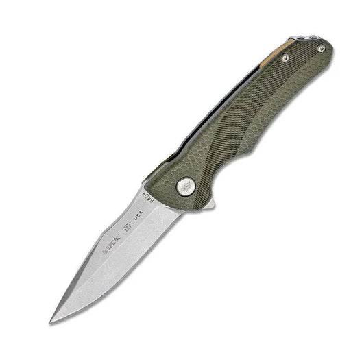 Buck Knives General Buck 840 Sprint Select Green Buck 840 Sprint Select Green Knife Compact Reliable