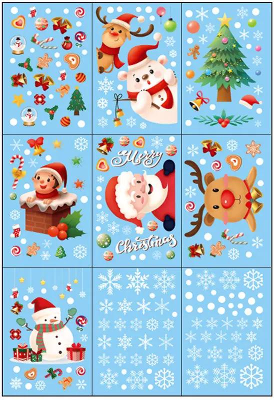 salelink.co.nz Unbranded Christmas window stickers B Christmas window stickers B | Action Outdoors NZ