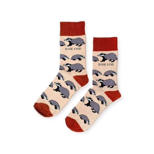 Barekind NZ Socks Save the Badgers Bamboo Socks Save the Badgers Bamboo Socks