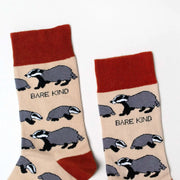 Barekind NZ Socks Save the Badgers Bamboo Socks Save the Badgers Bamboo Socks