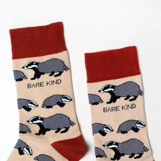 Barekind NZ Socks Save the Badgers Bamboo Socks Save the Badgers Bamboo Socks