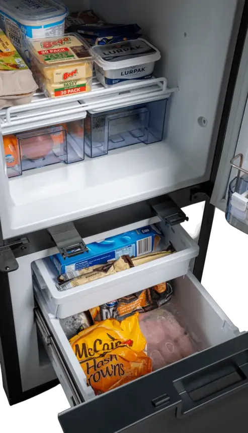 MyCoolman Fridge / Freezer myCOOLMAN 205L Upright Dual Zone Fridge / Freezer myCOOLMAN 205L Upright Dual Zone Fridge / Freezer