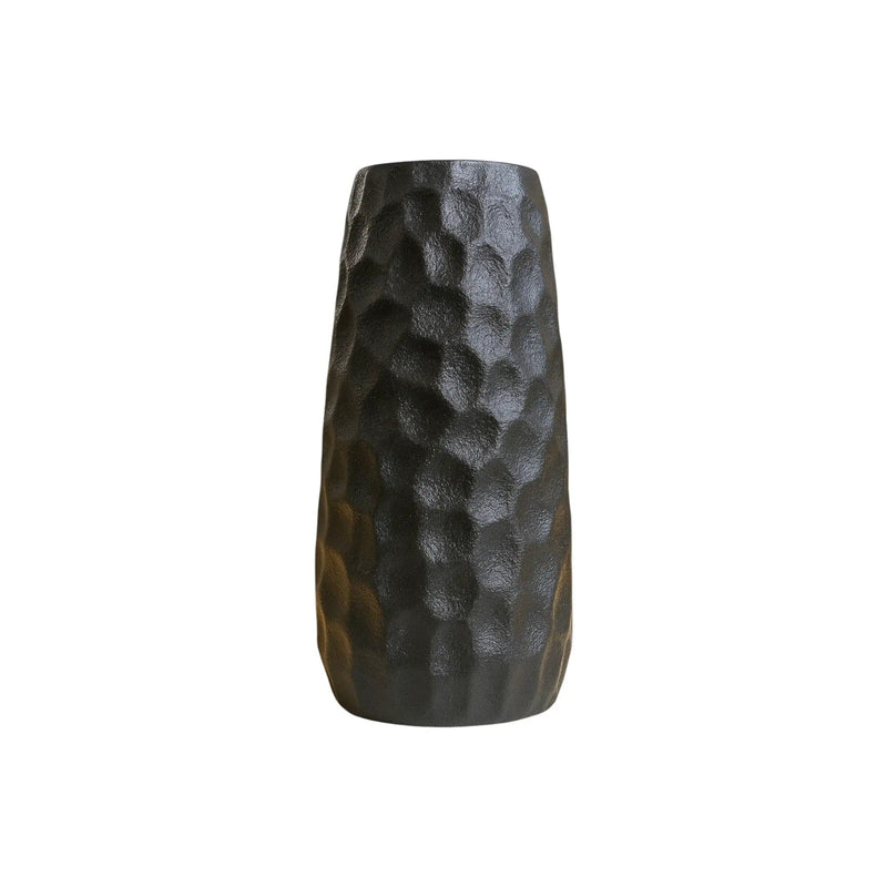 Nest & Stem Homewares Ceramic Vase Frankly Cotton Ceramic Tall Hammered Vase Frankly Cotton Ceramic Tall Hammered Vase