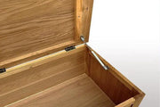 BroDeals Blanket Box Oak Blanket Box Oak Blanket Box