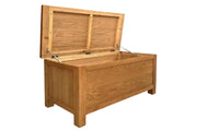 BroDeals Blanket Box Oak Blanket Box Oak Blanket Box