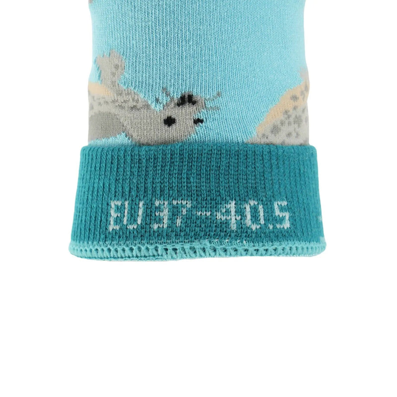 Barekind NZ Socks Save the Blue Seals Bamboo Socks Save the Blue Seals Bamboo Socks