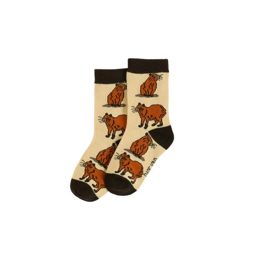 Barekind NZ Socks Save the Capybara Bamboo Socks for Kids Save the Capybara Bamboo Socks for Kids