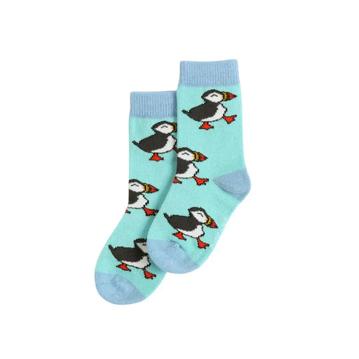 Barekind NZ Socks Save the Puffin Bamboo Socks for Kids Save the Puffin Bamboo Socks for Kids