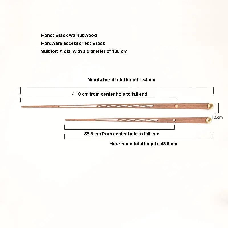 Accessories for Clock Moulds - Quartz DIY Clock Mechanism - Super Long – view 5