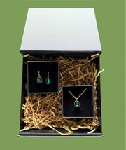Tahana Jewellery Bundle Set Taimana Kākāriki Gold Set Taimana Kākāriki Gold Set