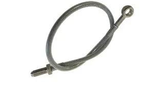 Trojan Trailer Brake Components Brake Hose S/Steel 3/8" M / 3/8" Banjo Brake Hose S/Steel 3/8" M / 3/8" Banjo