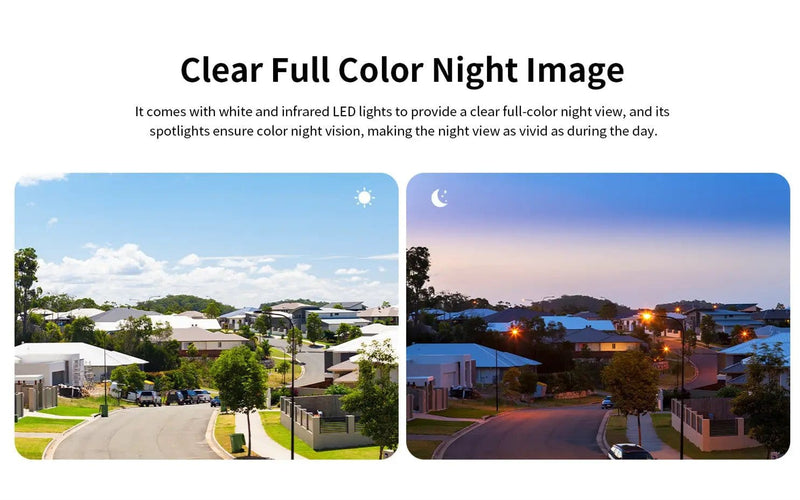 Vstarcam C662DR Security Camera Full Color Night Vision Dual Lens – view 10