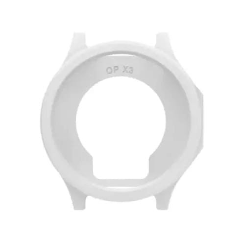 That Watch Shop Watch case Protective Case for Oppo Watch X3 (White Silicone) White Silicone TPU Case for Oppo Watch X3