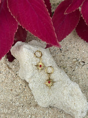Tahana Jewellery Huggies Whetū Whero Gold Huggies Whetū Whero Gold Huggies
