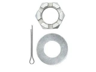Trojan Trailer Parts Axle Nut, Washer & Split Pin Kit - 9/98 On - 2000kg Axle Nut, Washer & Split Pin Kit - 9/98 On - 2000kg