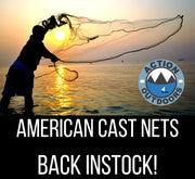 10FT Radius 1 inch White Cast Net USA Style – view 2